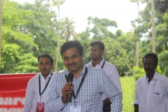giving introductory speech by HCI Principal Mr.Jeril Cherian