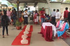 mannequins for CPR demo