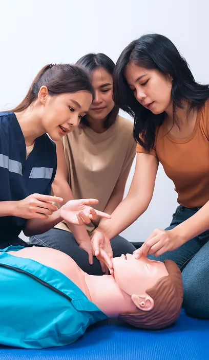 Heartsaver Firstaid CPR AED course image